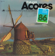 AZOREN  Jahrbuch 1986, Postfrisch **, 376-382, Sondermarken Komplett - Azores