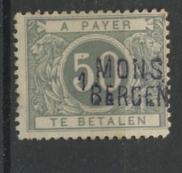 Taxe 16.A Ø   Cote 150-€      MONS - BERGEN   Sans Colle - Briefmarken