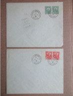 Marcophilie - 2 Enveloppes 1930 - Tunisie - Congrès Eucharistique - Carthage - Autres & Non Classés