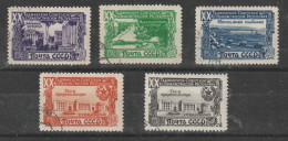 1949 -  20 Anniv. De La Repulique De Tajkistan  Mi No 1419/1423 - Usati