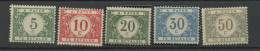 Taxe 26/31 *   Cote 18-€    Au Minimum   Avec Charnière Met Plakker - Postzegels