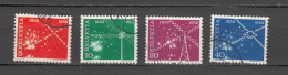1952  N° 309 à 312    OBLITERES    COTE 12.00     CATALOGUE SBK - Gebraucht