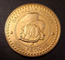 Médaille Jeton "Sou Fétiche - Baltazar Picsou / 1 Sou" Oncle Picsou - Token Uncle Scrooge McDuck - Walt Disney Medal - Altri & Non Classificati