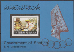 Olympics 1968 - History - SHARJAH - S/S Imp. MNH - Summer 1968: Mexico City