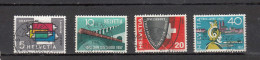 1957  N° 328 à 331    OBLITERES         CATALOGUE SBK - Oblitérés