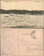 Ansichtskarte Göhren (Rügen) Seepanorama, Hotels Dampfer 1921 - Goehren