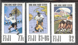 FIJI Sport(rugby),map Set 3 Stamps  MNH - Sonstige & Ohne Zuordnung