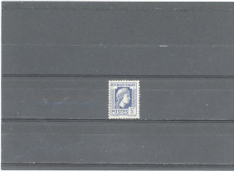 VARIÉTÉS -N°645 - N ** - MARIANNE D'ALGER  5F BLEU VIOLET - IMPRESSION RECTO -VERSO PARTIEL - Unused Stamps