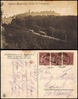 Ansichtskarte Augustusburg Erzgebirge  Drahtseilbahn 1922  Gel. Vorinfla - Augustusburg