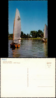 Ansichtskarte Steinhude-Wunstorf Segelboote Vor Dem Hafen 1964 - Wunstorf