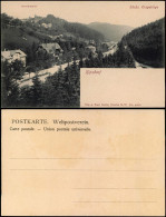 Ansichtskarte Kipsdorf-Altenberg (Erzgebirge) Partie Im Dorf 1900 - Kipsdorf