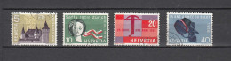 1958  N° 334 à 337    OBLITERES        CATALOGUE SBK - Used Stamps