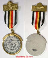 Militaria-Insigne_marche_BE_18 Escadrille Licht Vliegwezen_1987_22-04 - Belgio