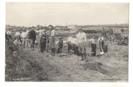 AUNEAU - 28 - Eure Et Loir - Construction De Voies Ferrées - Auneau