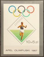 Olympics 1968 - Athletics - POLAND - S/S MNH - Ete 1968: Mexico