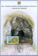 Slovakia - 2024 - 800th Anniversary Of Benedictine Abbey At Skalka - Special Commemorative Sheet - Brieven En Documenten