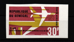 Senegal 337 Geschnitten Postfrisch Flugzeuge #GF481 - Senegal (1960-...)