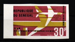 Senegal 337 Geschnitten Postfrisch Flugzeuge #GF480 - Senegal (1960-...)