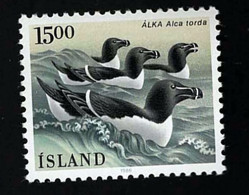 1986 Razorbill Michel IS 647 Stamp Number IS 621 Yvert Et Tellier IS 600 Stanley Gibbons IS 676 AFA IS 646 - Neufs