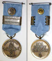 Militaria-Insigne_marche_IML_international Walking Association_nos Lungat Ambulare_NL-BE-LUX_22-04 - Bélgica