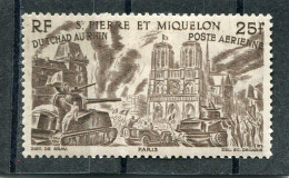 SAINT-PIERRE ET MIQUELON N° 16 * PA (Y&T) (Neuf Charnière) - Unused Stamps