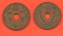 East Africa 10 Cents 1964 Uganda Oriental Afrique Bronze Typological Coin - Uganda