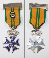 Militaria-Insigne_marche_NL_004_Médaille Sportive_Croix De Vierdaagse – Vierdaagsekruis_22-04 - Other & Unclassified