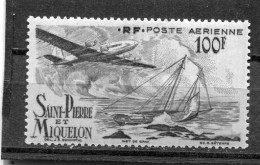 SAINT-PIERRE ET MIQUELON N° 19 * PA (Y&T) (Neuf Charnière) - Unused Stamps