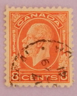 CANADA YT 166 OBLITÉRÉ "GEORGE V" ANNÉES 1932/1933 - Usati