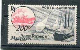 SAINT-PIERRE ET MIQUELON N° 20 *  PA (Y&T) (Neuf Charnière) - Neufs