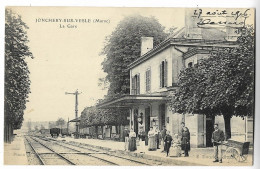 CPA 51 JONCHERY-SUR-VESLE La Gare - Jonchery-sur-Vesle