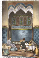 CPSM, Fes, Salon D'une Habitation Marocaine - Fez