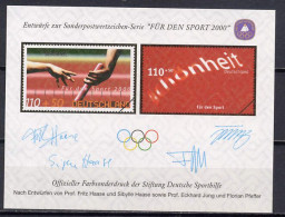 Germany 2000 Olympic Games Sydney Vignette MNH - Summer 2000: Sydney