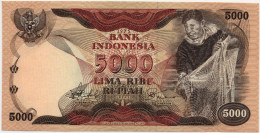 Indonesia 5000 Rupiah 1975  P-114 EF - Indonesien