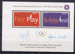 Germany 2000 Olympic Games Sydney Vignette MNH - Zomer 2000: Sydney