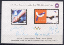 Germany 2000 Olympic Games Sydney Vignette MNH - Sommer 2000: Sydney