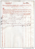 1792 FIRENZE - REGIA AMMINISTRAZIONE DEI LOTTI DI TOSCANA - Documenti Storici