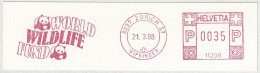 Schweiz / Helvetia 1988, Freistempel / EMA / Meterstamp WWF Panda Zürich - Sonstige & Ohne Zuordnung