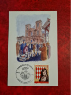 FDC 2012 MONACO TIMBRES PASSION BELFORT - Covers & Documents