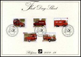 3923/27 - FDS - De Post In Beweging - Auto's - 1999-2010