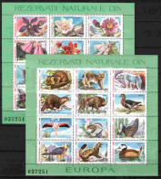 ** Roumanie 1987 Mi 4372-95 - Bl.235-6 (Yv BF 191-2), (MNH)** - Unused Stamps
