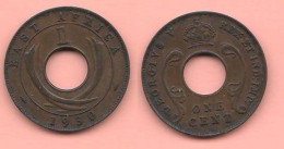 East Africa 1 Cents 1930 Great Britain Protectorate Oriental Afrique Bronze Coin King Georgius V° - Kolonies