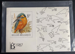 België 1987 - Jaarmap - Pochette Annuelle - Met Zwart-wit Velletje Van Europa - Originele Verpakking - Scellé - Sealed - Full Years