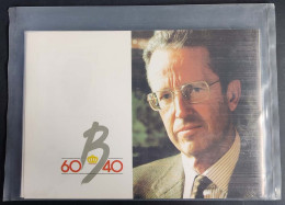 België 1990 - Jaarmap - Pochette Annuelle - Met Zwart-wit Velletje Van Europa - Originele Verpakking - Scellé - Sealed - Années Complètes