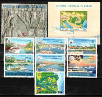 ** Roumanie 1977 Mi 3484-90+Bl.146-7 (Yv 3078-84+BF 130 Et 130a), (MNH)** - Neufs