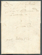 LAC De GAND Le 15 Février 1586 Vers Lille + Manuscrit 'payé … - . - 22104 - Other & Unclassified