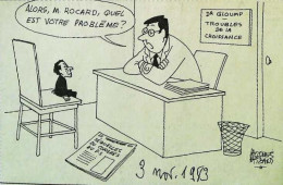 ► Coupure De Presse  Quotidien Le Figaro Jacques Faisant 1983 Rocard Medecin Troubles De La Croissance - Desde 1950