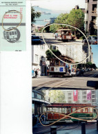 Souvenir D'une Ballade En Tram (Cable Car) à San Francisco : Ticket D'embarquement + 3 Photos Originales - Juin 1994 - Amerika