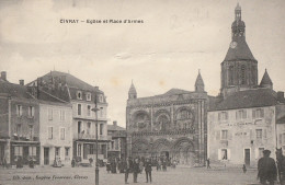 CIVRAY. - Eglise Et Place D'Armes - Civray