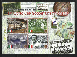 ● Commonwealth Of DOMINICA 2005 ֍  75° World Cup Soccer Championship ● Italia 1934 ● BF ** ● Calcio ● Lotto N. XX ● - Dominique (1978-...)